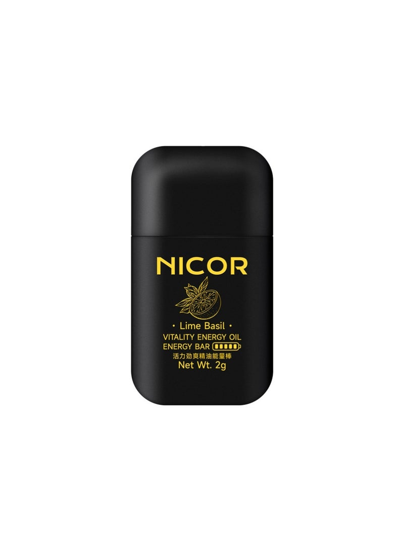 1pc On-the-Go Portable Aromatherapy Nasal Inhaler Personal Diffuser Sniffer Stick With Essential Oils Refreshing Menthol for Stress Anxiety Relief Soothes Comforts Boosts Focus - Image 2